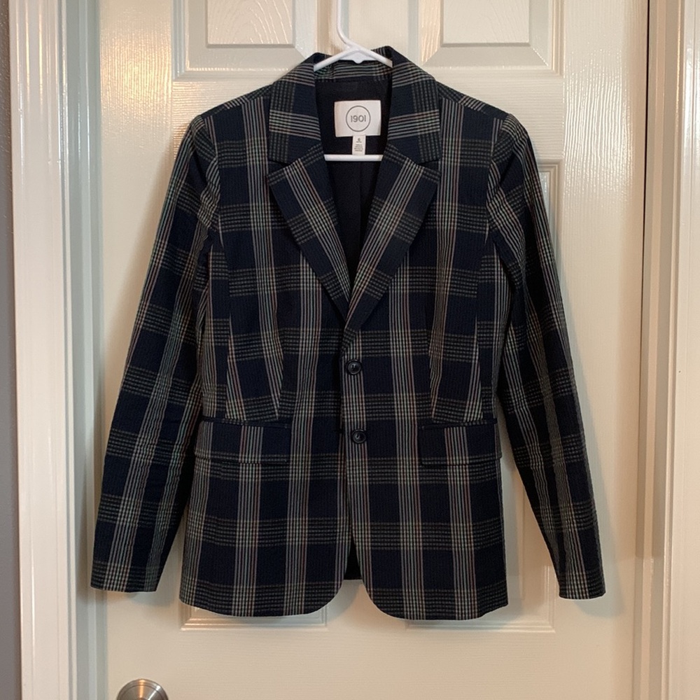 1901 Plaid Blazer